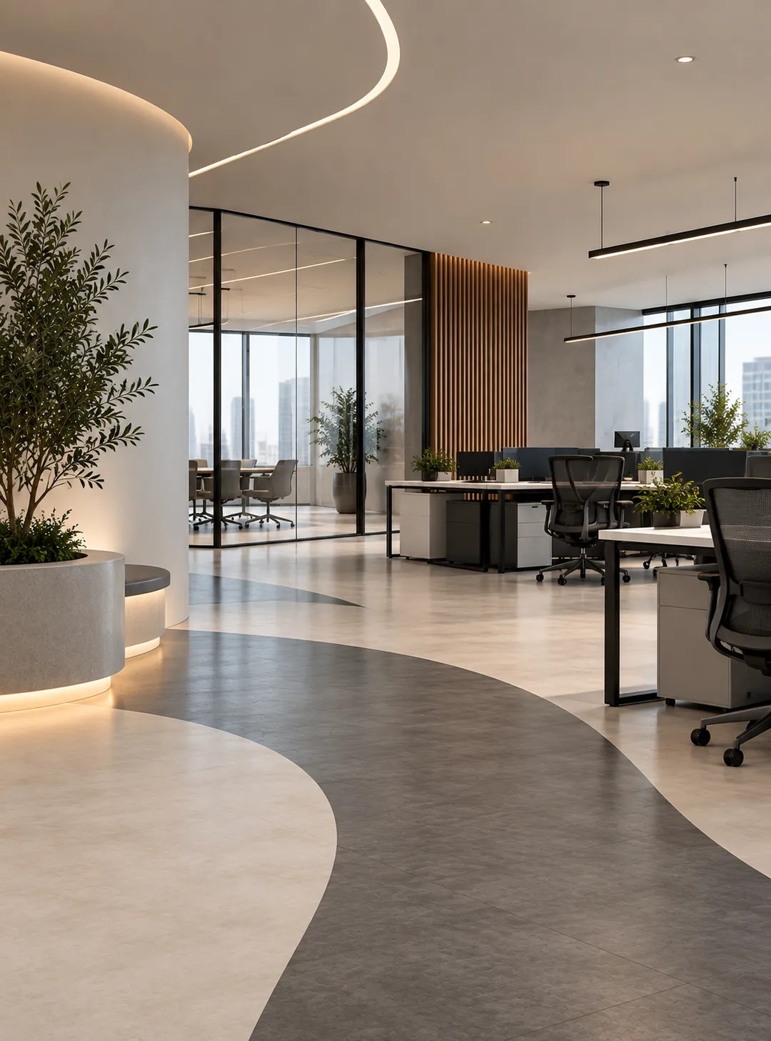Corporate office interior design in Mumbai